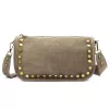  Dámska kožená kabelka Luka 25-087 v béžovej farbe 27 x 14 x 11 cm
