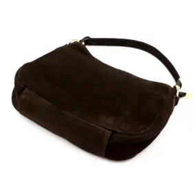    Luka 24-085 Dámska kožená kabelka v zlatej hnedej farbe 31 x 23 x 8 cm