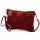  Dámska kožená kabelka Luka 26-005 bordovej farby 27 x 19 x 6 cm
