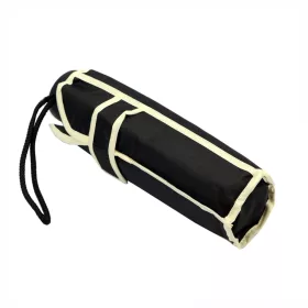  Gregorio PO-5465 čierny polyesterový dáždnik 19 x 90 cm