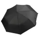  Gregorio PO-7006 čierny polyesterový dáždnik 33 x 95 cm