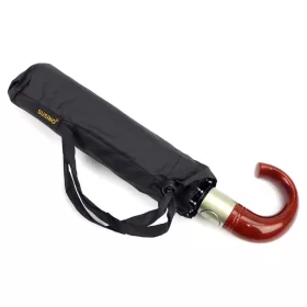  Gregorio PO-7006 čierny polyesterový dáždnik 33 x 95 cm