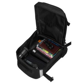 Čierny polyesterový batoh Peterson PTN PP-TOK2-P