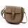  Dámska kožená crossbody kabelka Luka 25-045 béžovej farby 19,5 x 18 x 10 cm