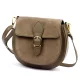  Dámska kožená crossbody kabelka Luka 25-045 béžovej farby 19,5 x 18 x 10 cm
