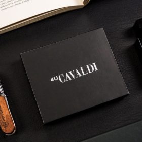    Dámska kožená peňaženka Cavaldi CW1997-NDM čierna, kľúčenka 12 x 9,5 x 1 cm