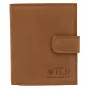  Pánska kožená peňaženka Wild CZ-13L-HLF v koňakovej farbe 10 x 12 x 3 cm