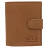  Pánska kožená peňaženka Wild CZ-13L-HLF v koňakovej farbe 10 x 12 x 3 cm