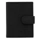  Pánska kožená peňaženka Wild CZ-04L-HLF RFID čierna 9,5 x 12,5 x 2,5 cm