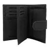  Pánska kožená peňaženka Wild CZ-04L-HLF RFID čierna 9,5 x 12,5 x 2,5 cm