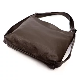    Luka 26-019 DOLLARO hnedá dámska kožená kabelka cez rameno, batoh 40 x 35 x 10 cm