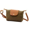  Dámska kožená kabelka cez rameno, crossbody kabelka Luka 26-007 v khaki a koňakovo hnedej farbe, 21 x 15 x 7 cm