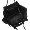 Luka 26-012 DOLLARO čierna dámska kožená kabelka cez rameno 60 x 30 x 15 cm