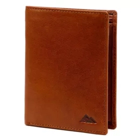    Pánska peňaženka z hovädzej kože EL FORREST 861-26 s RFID technológiou, hnedá, 10 x 13 x 3 cm