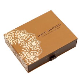    Dámska peňaženka z hovädzej kože Mato Grosso 0747-59 s RFID červenou farbou 14 x 8 x 1,5 cm