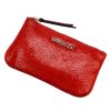  Dámska peňaženka z hovädzej kože Mato Grosso 0747-59 s RFID červenou farbou 14 x 8 x 1,5 cm