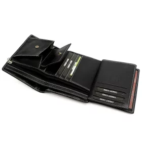    Pánska kožená peňaženka Money Kepper CC 5400 čierna 9,5 x 13 x 2 cm