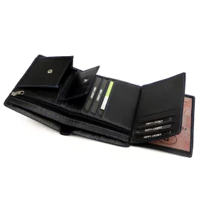    Pánska kožená peňaženka Money Kepper CC 5400 čierna 9,5 x 13 x 2 cm