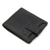  Pánska peňaženka Money Kepper CC 6001B v2 z čiernej hovädzej kože