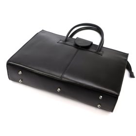    Dámska kožená aktovka Camilla 778 čierna 40 x 30 x 10 cm