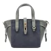  Dámska kožená kabelka Luka 24-092 sivá, crossbody 31 x 20 x 12 cm