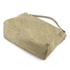  Dámska kožená kabelka cez rameno, crossbody kabelka Luka 26-023 béžovej farby 34 x 26 x 12 cm
