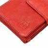  Dámska kožená peňaženka Route 66 CBL2225-GWS červená 10 x 16 x 3,5 cm