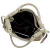  Dámska kožená kabelka Luka 26-037 v béžovej farbe, crossbody, 35 x 23 x 15 cm