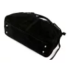  Dámska kožená kabelka Luka 26-037 čierna, crossbody 35 x 23 x 15 cm