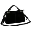  Dámska kožená kabelka Luka 26-037 čierna, crossbody 35 x 23 x 15 cm