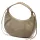  Dámska kožená taupe kabelka cez rameno Luka 26-039 35 x 22 x 15 cm