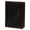  Pánska kožená peňaženka Money Kepper CDD 5601 BIRD čierno-červená, motív orla 10 x 13 x 2,5 cm