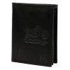  Pánska kožená peňaženka Money Kepper CDD 5601 BIKE čierna s motívom motorky 10 x 13 x 2,5 cm