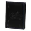  Pánska kožená peňaženka Money Kepper CDD 5601 BIKE čierna s motívom motorky 10 x 13 x 2,5 cm