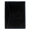  Pánska kožená peňaženka Money Kepper CDD 5601 BIKE čierna s motívom motorky 10 x 13 x 2,5 cm