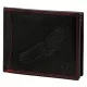  Pánska kožená peňaženka Money Kepper CDD 5600 BIRD čierno-červená, vzor orla 12,5 x 10 x 2,5 cm