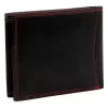  Pánska kožená peňaženka Money Kepper CDD 5600 BIRD čierno-červená, vzor orla 12,5 x 10 x 2,5 cm