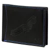  Pánska kožená peňaženka Money Kepper CDD 5600 BIRD čierna, vzor orla 12,5 x 10 x 2,5 cm