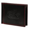  Pánska kožená peňaženka Money Kepper CDD 5600 BIKE čierno-červená 12,5 x 10 x 2,5 cm