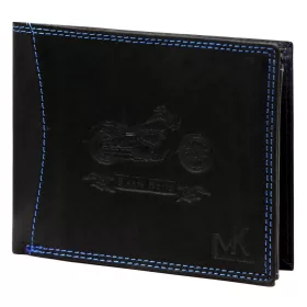    Pánska kožená peňaženka Money Kepper CDD 5600 BIKE čierna 12,5 x 10 x 2,5 cm