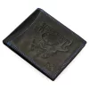 Pánska kožená peňaženka Money Kepper CDD 5600 WILD WEST čierna, westernový motív 12,5 x 10 x 2,5 cm