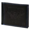  Pánska kožená peňaženka Money Kepper CDD 5600 WILD WEST čierna, westernový motív 12,5 x 10 x 2,5 cm
