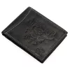  Pánska kožená peňaženka Money Kepper CDD 5600 WILD WEST čierna, westernový vzor 12,5 x 10 x 2,5 cm