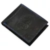  Pánska kožená peňaženka Money Kepper CDD 5600 EAGLE čierna, motív orla 12,5 x 10 x 2,5 cm