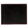  Pánska kožená peňaženka Money Kepper CDD 5600 REBEL VINTAGE čierno-červená 12,5 x 10 x 2,5 cm