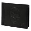  Pánska kožená peňaženka Money Kepper CDD 5600 SKULL čierna, vzor lebky 12,5 x 10 x 2,5 cm