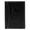  Pánska kožená peňaženka Money Kepper CDD 5601 SKULL čierna, motív lebky 10 × 13 × 2,5 cm