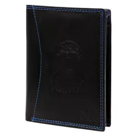    Pánska kožená peňaženka Money Kepper CDD 5601 EAGLE čierna, motív orla 10 × 13 × 2,5 cm