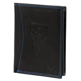    Pánska kožená peňaženka Money Kepper CDD 5601 WILD WEST čierna 10 × 13 × 2,5 cm