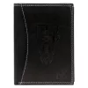  Pánska kožená peňaženka Money Kepper CDD 5601 WILD WEST čierna 10 × 13 × 2,5 cm